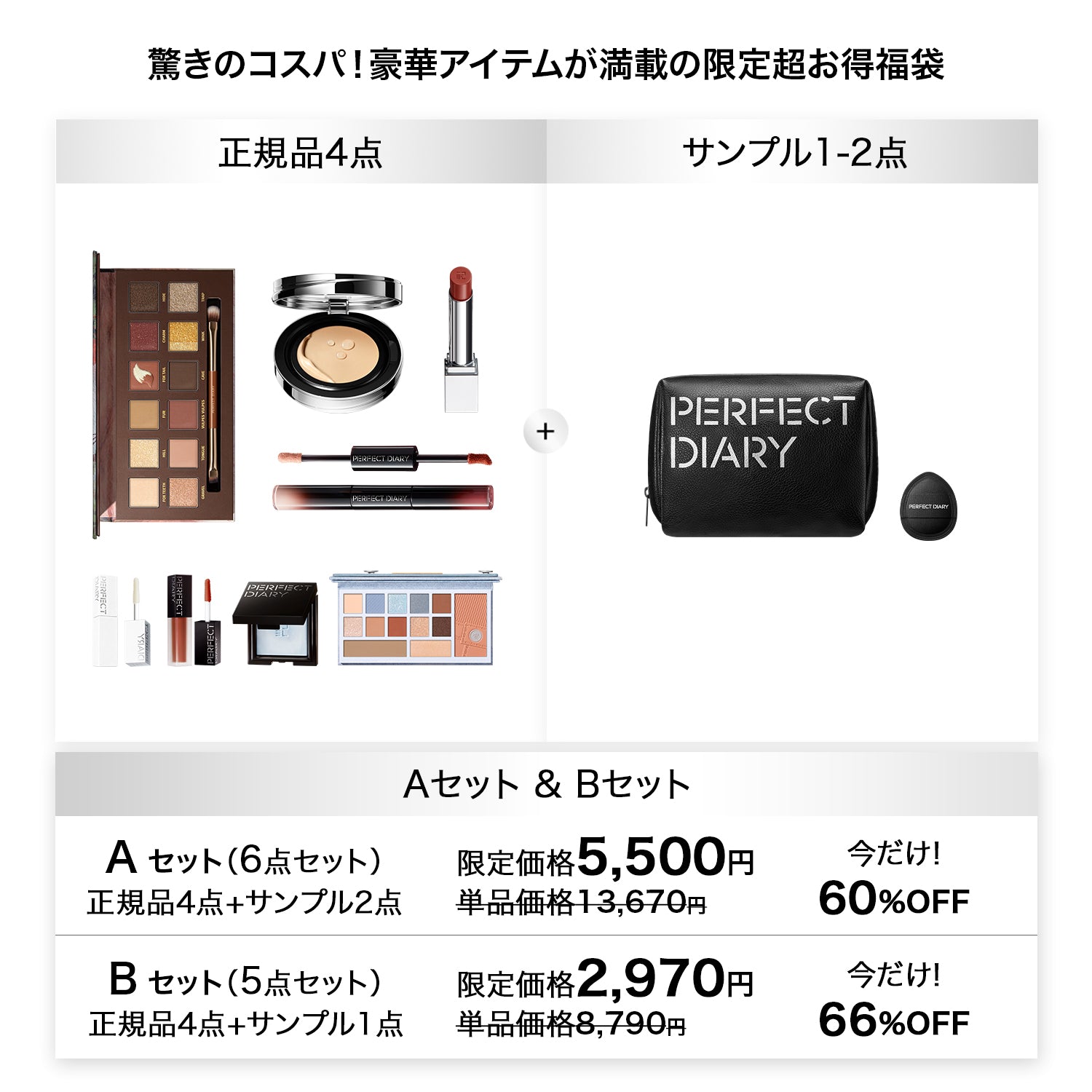 2025 プレミアムラッキーバッグセット A & B