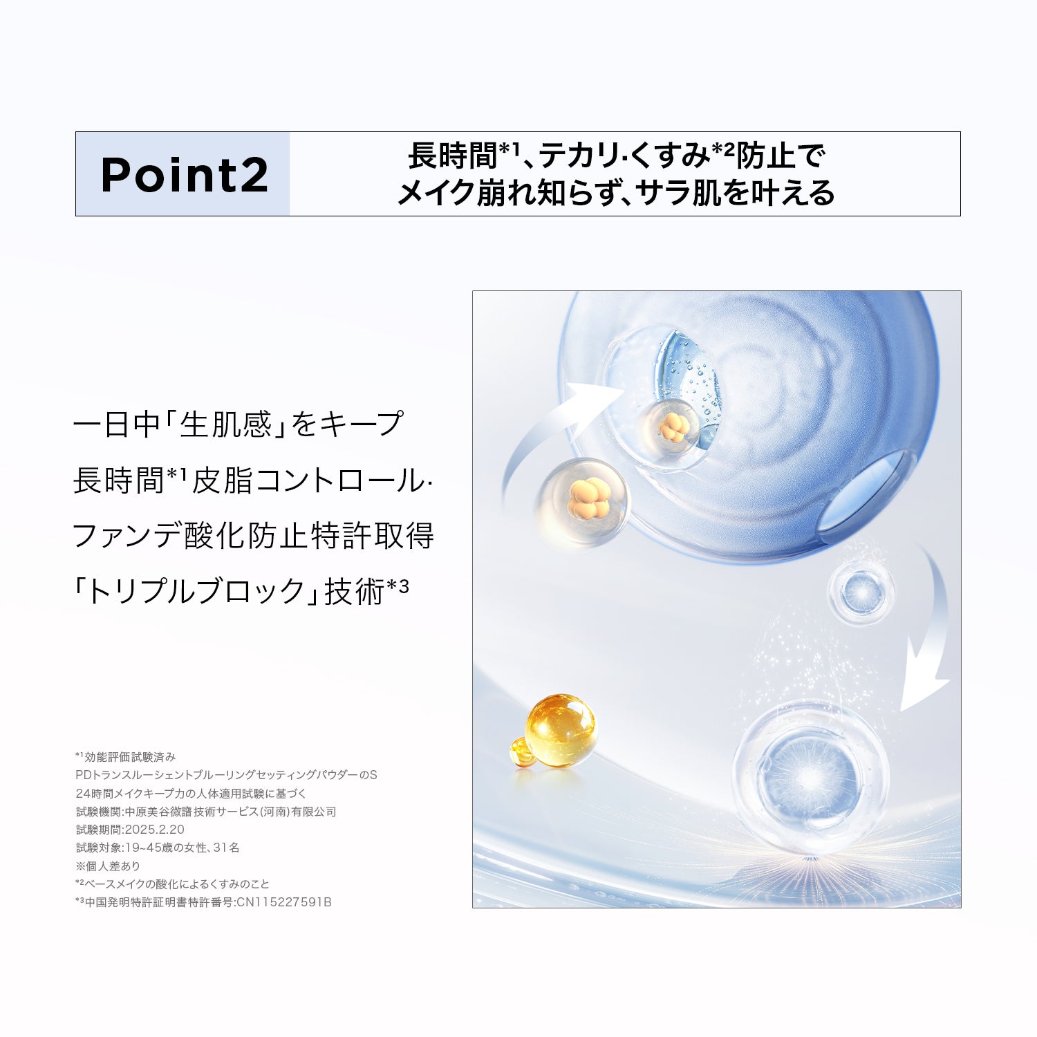 トランスルーシェント ブルーリング セッティング パウダー (ピンク)